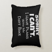 私は汚いバイクのギフトと一緒に予定がある アクセントクッション (正面(垂直))