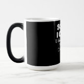 私は汚いバイクのギフトと一緒に予定がある モーフィングマグカップ (左)