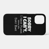 私は汚いバイクのギフトと一緒に予定がある Case-Mate iPhoneケース (裏面 (横))