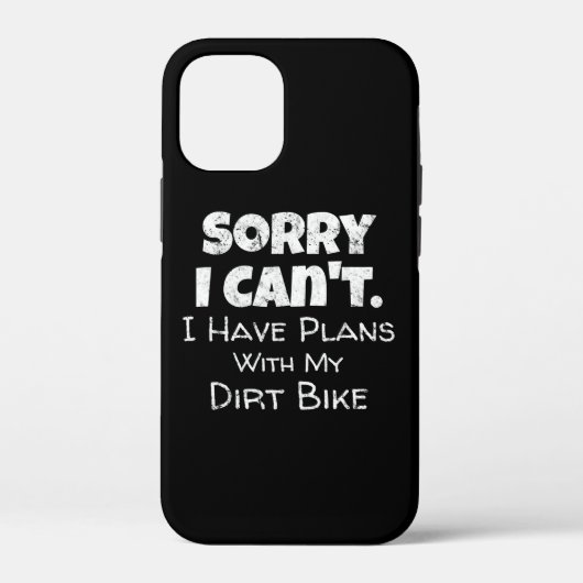 私は汚いバイクのギフトと一緒に予定がある Case-Mate iPhoneケース (裏面)