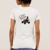 私は汚れた女の子です Tシャツ (裏面)