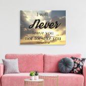 私は決してあなたを忘れないプリント キャンバスプリント (インサイチュ (リビング))