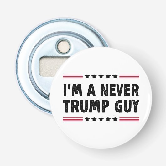 私は決してトランプアンチの選挙ギフトではない 栓抜き (正面)