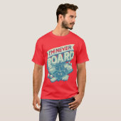 私は決して乗り遅れない80年代の女子 Tシャツ (正面フル)