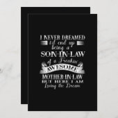 私は決して息子の夢を見たことがな素晴らしい シーズンカード (正面/裏面)