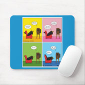 私は決して眠らない漫画 マウスパッド (マウス)