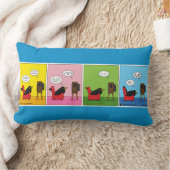 私は決して眠らない漫画 ランバークッション (ブランケット)