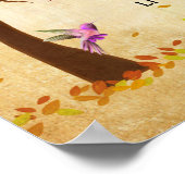 私は決して離れあなたのハミングバード記念碑 ポスター (角)