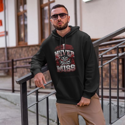 私は決して – 伝説的なダーツのチャンピオン パーカ