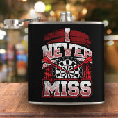 私は決し恋しく思てダーツのフラスコ6oz。 フラスク