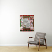 私は決し離れてお前はクリスマス（鳥）ショウジョウコウカンチョウキルト タペストリー (インサイチュ)