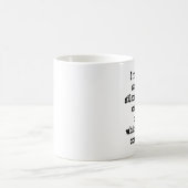 私は沈黙で私がm…それでもできるとき苦しむ必要はありません コーヒーマグカップ (中央)