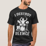 私は沈黙ドラムドラムTシャツTシャツTギフトを破壊する Tシャツ<br><div class="desc">ドラマーか単に沈黙を破る愛か？あなたのドラムを取り出して、私は沈黙ドラマーのドラムTシャツティーギフトを破壊するあなたのハートの欲求にそれを望む。これはペップバンド、マーチ素晴らしングバンド、ドラマー、パーカッショニストのティーにもなる！これを手におもしろい入れよう私は今ドラマーのドラムTシャツTシャツのTシャツのギフトを破壊し、あなたがドラマーであることを愛していることを皆に示す。ドラマーのパパとドラマーのママに優しい。ドラムもし、ドラム衣服でバンキングを好きブランド練習、あなたの次のショー、またはギグにこのシャツ。このドラマーの贈り物はまた、ドラマーのシャツ、ドラマーのTシャツ、ドラマーのフード付きスウェットシャツ、ドラマーのTシャツ、ドラムのTシャツ、ドラムシャツ、ドラムギフト、ドラムのTシャツなどを記述する。このTシャツクールでロックアウトし、このシャツをドラムコレクションに追加</div>