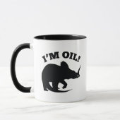 私は油! マグカップ (左)