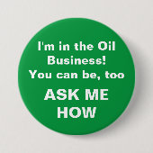 私は油 缶バッジ (正面)