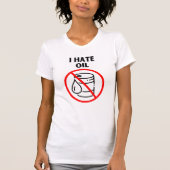 私は油 Tシャツ (正面)