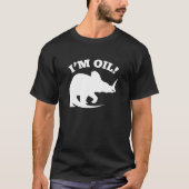 私は油! Tシャツ (正面)