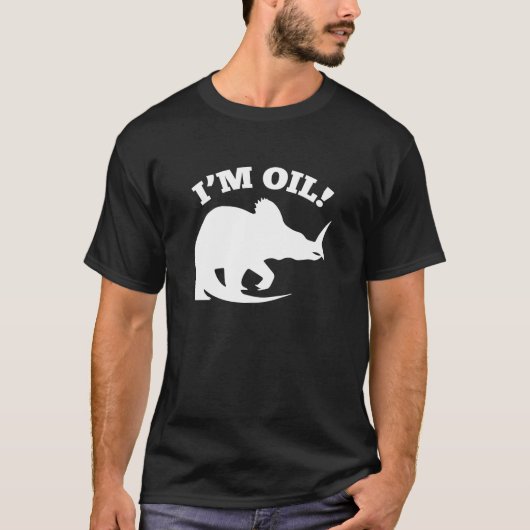 私は油! Tシャツ (正面)