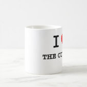 私は治療が可能の愛します コーヒーマグカップ (中央)