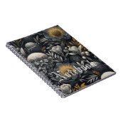 私は治療に値する – Moody Botanicalデザイン2 ノートブック (右側)