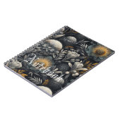 私は治療に値する – Moody Botanicalデザイン2 ノートブック (左側)