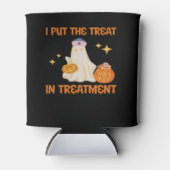 私は治療をトリートメントレトロおもしろいナース医師に入れる 缶クーラー (正面)