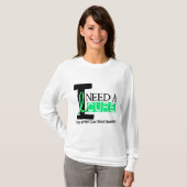 私は治療1のCELIAC病気のTシャツを必要とします Tシャツ (正面フル)