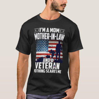 私は法の母であり、退役軍人なしScaである Tシャツ