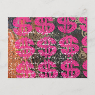 私は法律と戦った ポストカード