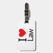 私は法律を愛している ラゲッジタグ (正面縦)