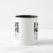私は法律学校に通っている人生がない マグカップ (中央)