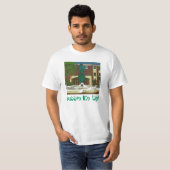 私は泡立ちます! Tシャツ (正面フル)