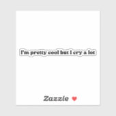 私は泣かわいらしきクールが多い シール (シート)