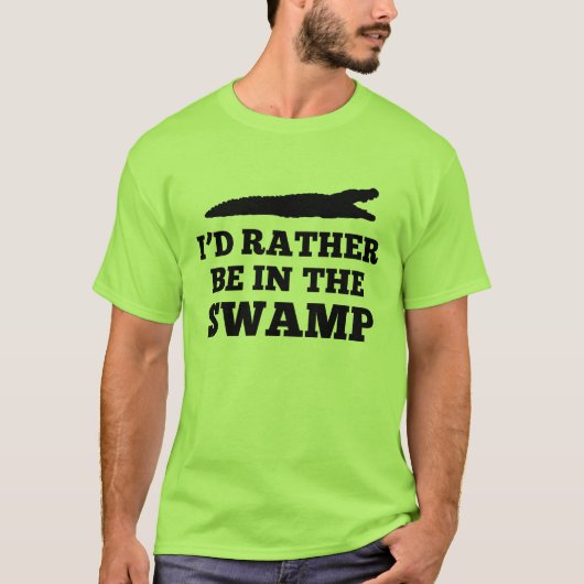 私は泥地のTシャツにむしろあります Tシャツ (正面)