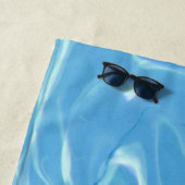 私は泳ぐのが大好きだ ビーチタオル (インサイチュ)