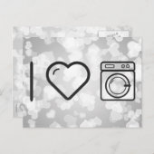 私は洗濯が大好き ポストカード (正面/裏面)