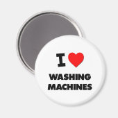 私は洗濯機が大好き マグネット (正面/裏面)