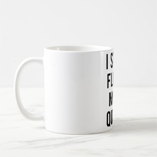 私は流暢な映画引用文を話します コーヒーマグカップ (左)