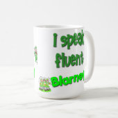 私は流暢なBlarneyのマグを話します コーヒーマグカップ (正面右)