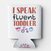 私は流話ちょうな幼児デイケア先生 缶クーラー (裏面)