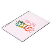 私は流話流な幼児 – ママ、デイケア先生ギフト ノートブック (左側)