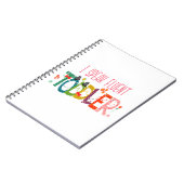 私は流話流な幼児 – ママ、デイケア先生ギフト ノートブック (左側)