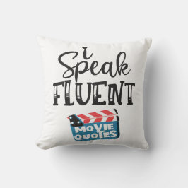 私は流話流な映画の引用文おもしろいのクラッパーボード クッション