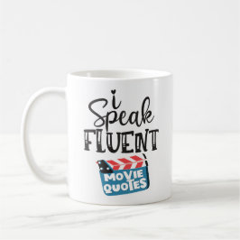 私は流話流な映画の引用文おもしろいのクラッパーボード コーヒーマグカップ