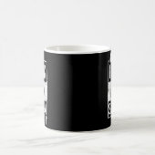 私は流話流な皮肉おもしろいことわざグラ コーヒーマグカップ (中央)