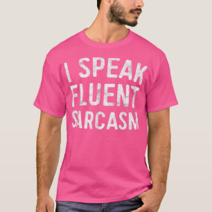 私は流話流な皮肉な Tシャツ