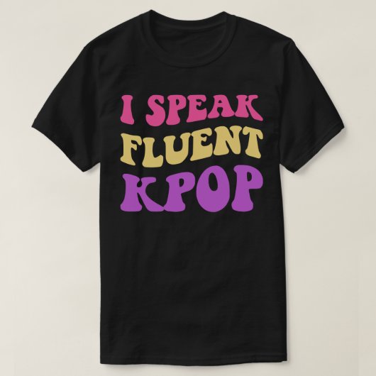 私は流話流KPOP II Tシャツ (デザイン正面)