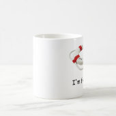 私は浮かんでいます コーヒーマグカップ (中央)