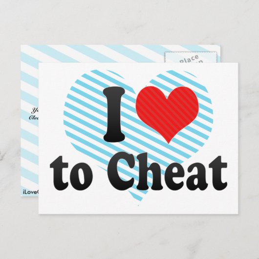 私は浮気が好き ポストカード (正面/裏面)