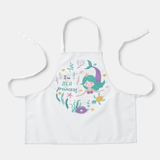 私は海のプリンセス エプロン (正面)